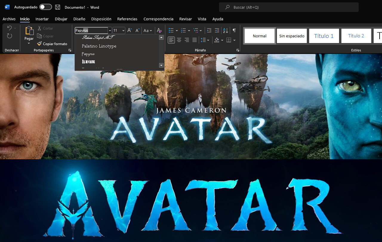 Avatar 2 cambió el logo y no nos dimos cuenta