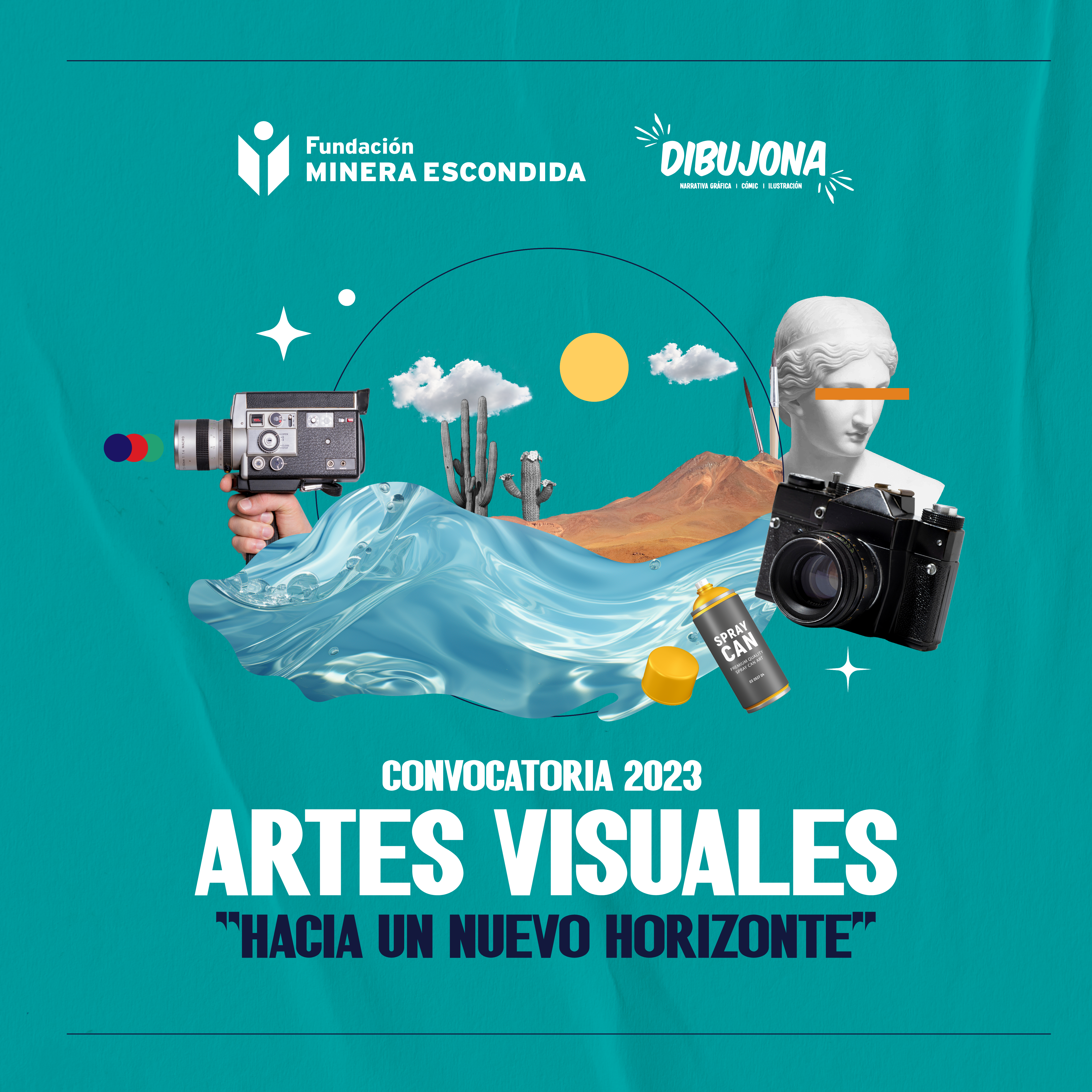 Fundación Minera Escondida y Dibujona lanzan nueva versión de la Convocatoria de Artes Visuales